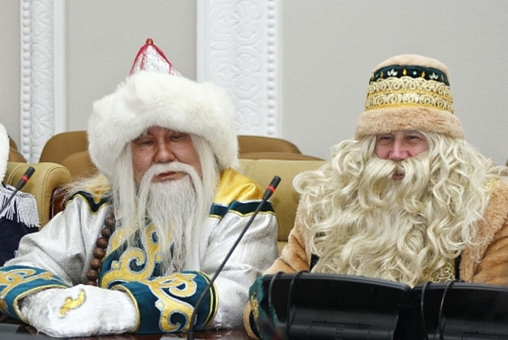 Сагаан Убген и Кыш Бабай Сагаан Убген и Кыш Бабай